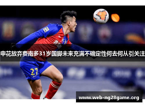 申花放弃费南多31岁国脚未来充满不确定性何去何从引关注 申花放弃费南多31岁国脚未来充满不确定性何去何从引关注